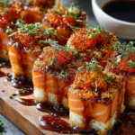 Spicy Salmon Sushi Bake Recipe