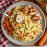 Tasty Chicken Pot Pie Orzo - Homefoodkitchen