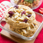 White Chocolate Cherry Almond Cookies