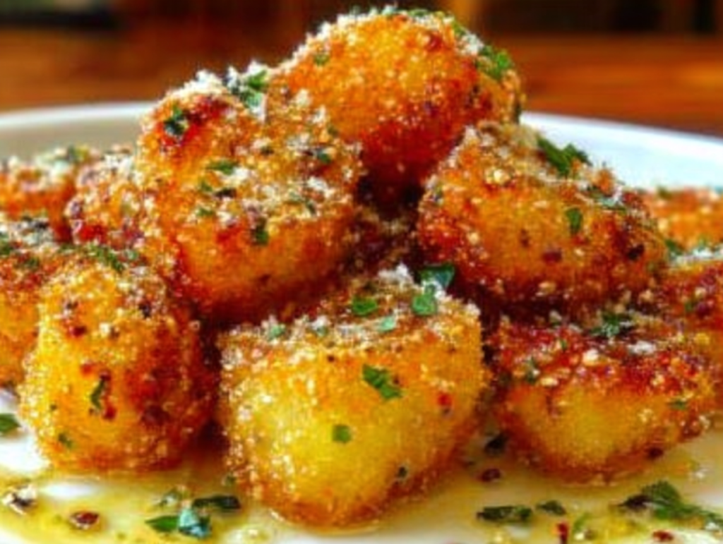 Amazing Crispy Parmesan Crusted Potatoes Done in 30 Min Flat