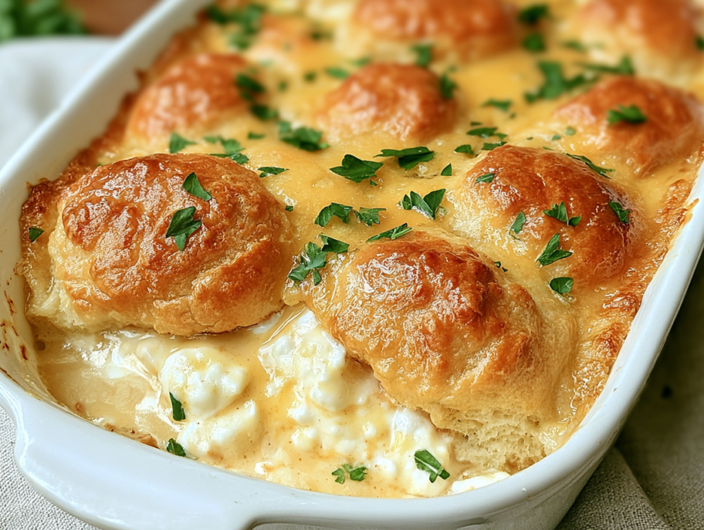 Cheddar Bay Chicken Cobbler