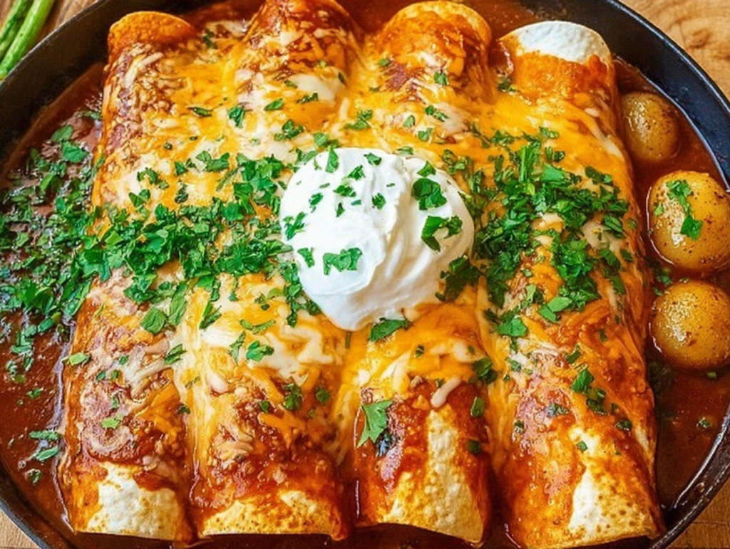 Delicious Chicken Enchiladas
