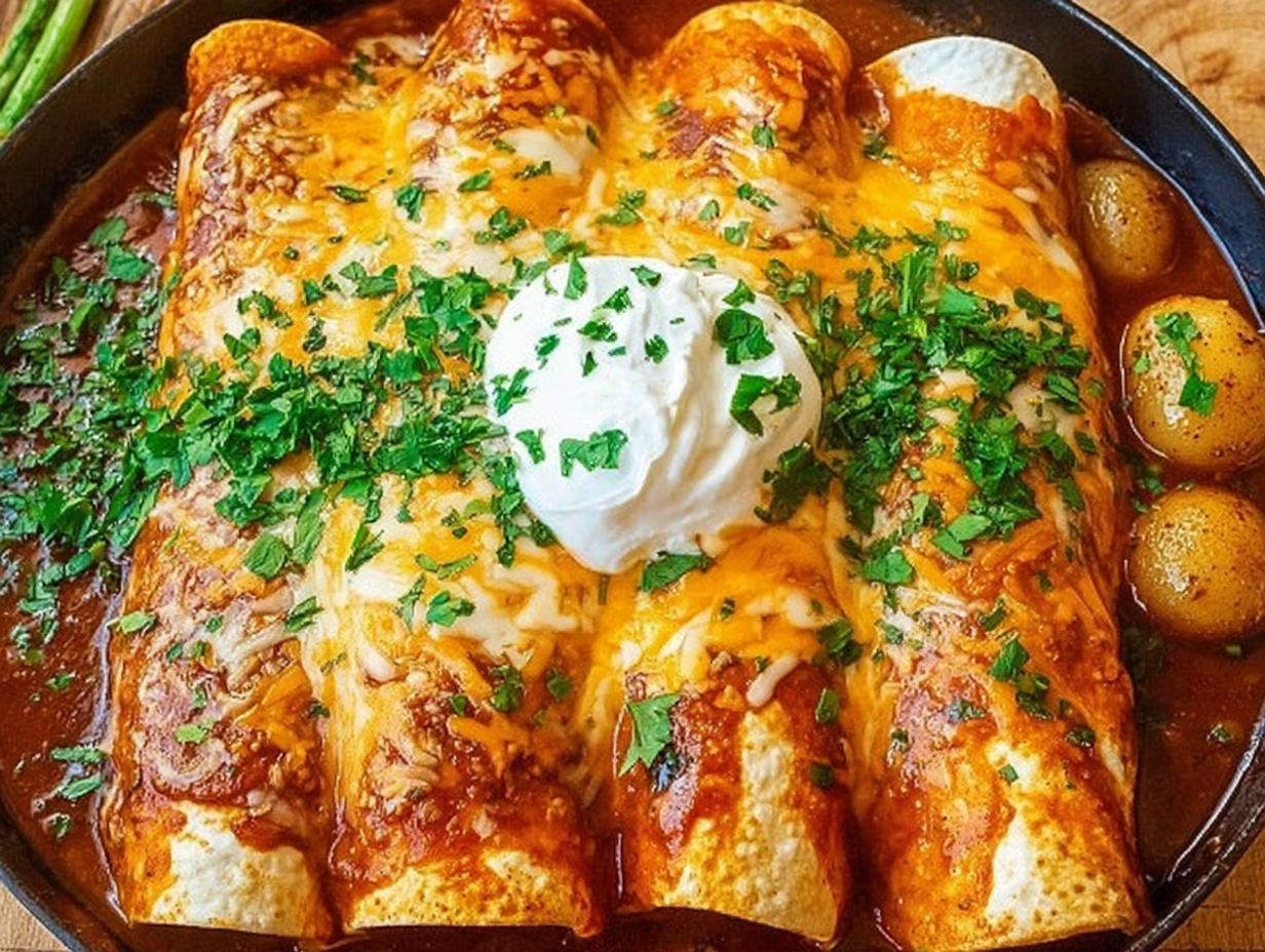 Delicious Chicken Enchiladas