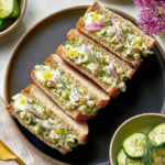 Easy Cucumber Salad Sandwiches
