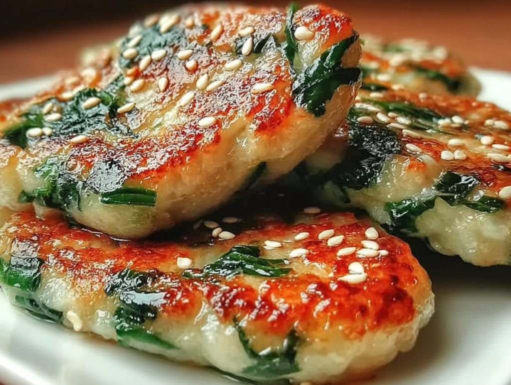 Easy Spinach Cottage Cheese Flat Bagels