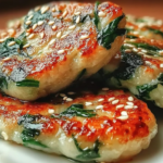 Easy Spinach Cottage Cheese Flat Bagels