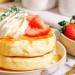 Fluffy Japanese Soufflé Pancakes