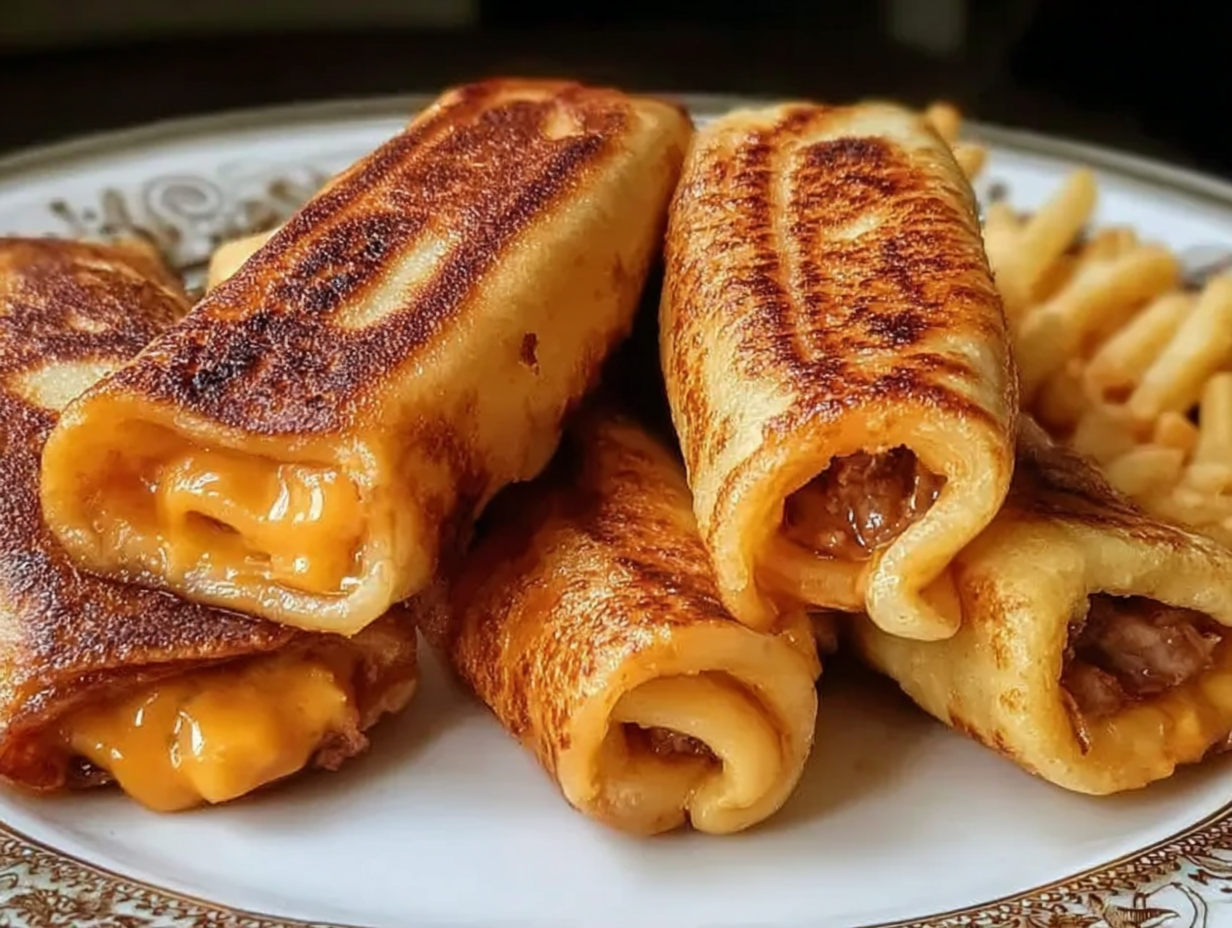 Grilled Cheese Roll Ups Recipe