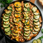 Ground Turkey and Zucchini Skillet