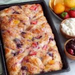 Homemade Jam Donut Focaccia