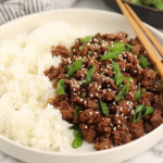 Korean Ground Beef Bowl (25-Minutes)
