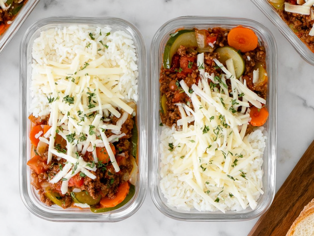 Meal Prep Unstuffed Pepper Bowls