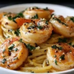 One-Pot Garlic Butter Shrimp Pasta