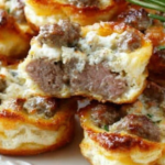 Sausage and Cream Cheese Biscuit Bites