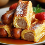 Sausage French Toast Roll-Ups