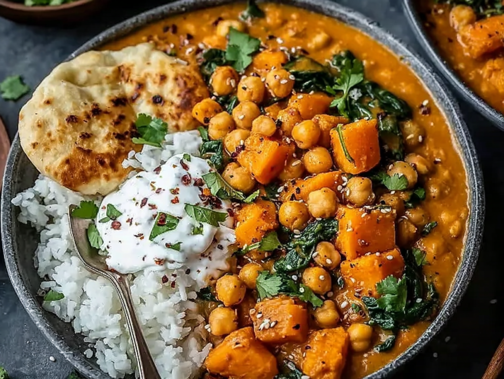 Sweet Potato and Chickpea Curry