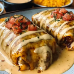 Cheesy Chicken Enchiladas with Creamy Sauce