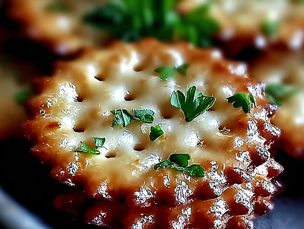 Garlic Bread Ritz Bits: A Snack You Can't Resist