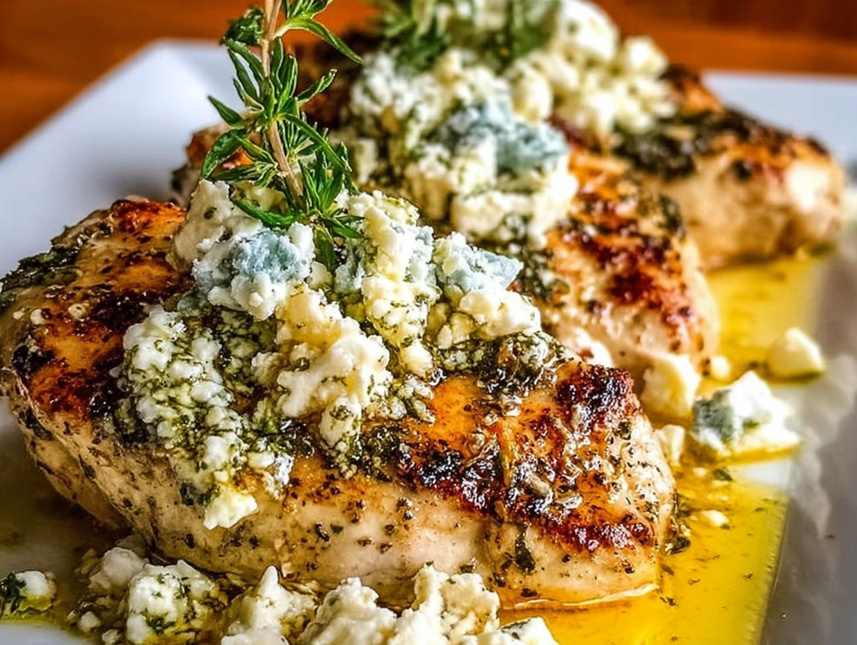 Greek Chicken with Lemon and Feta