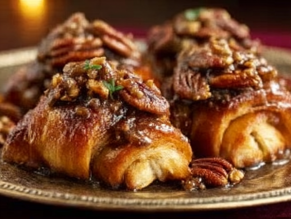 Pecan Pie Crescents Recipe