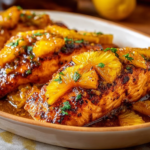 Pineapple Glazed Salmon