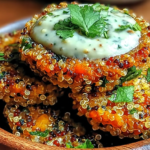 Secretly Healthy Crunchy Quinoa Patties