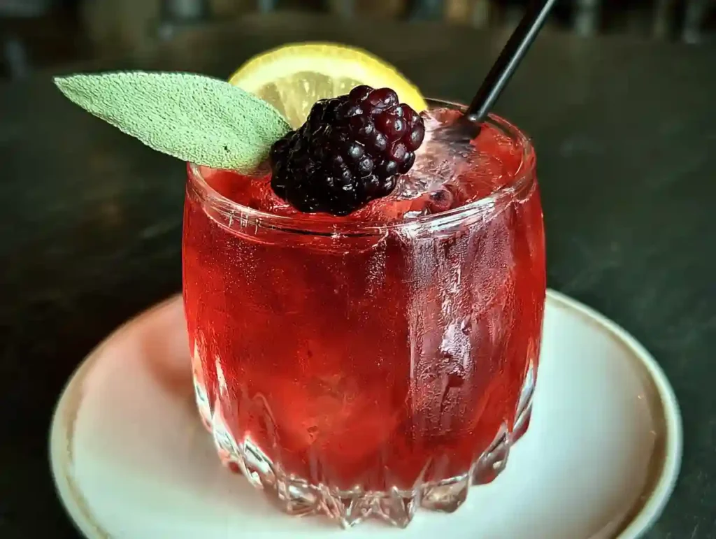 Blackberry Sage Iced Tea