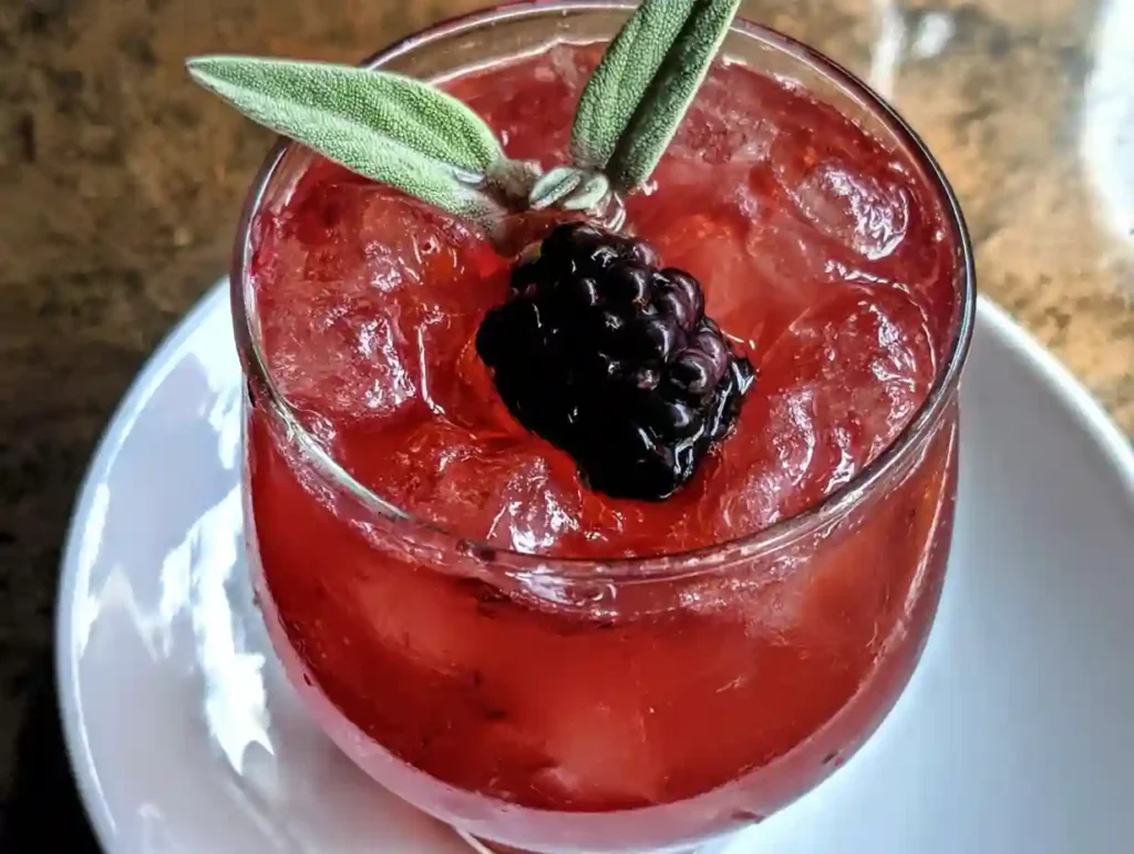 Blackberry Sage Iced Tea