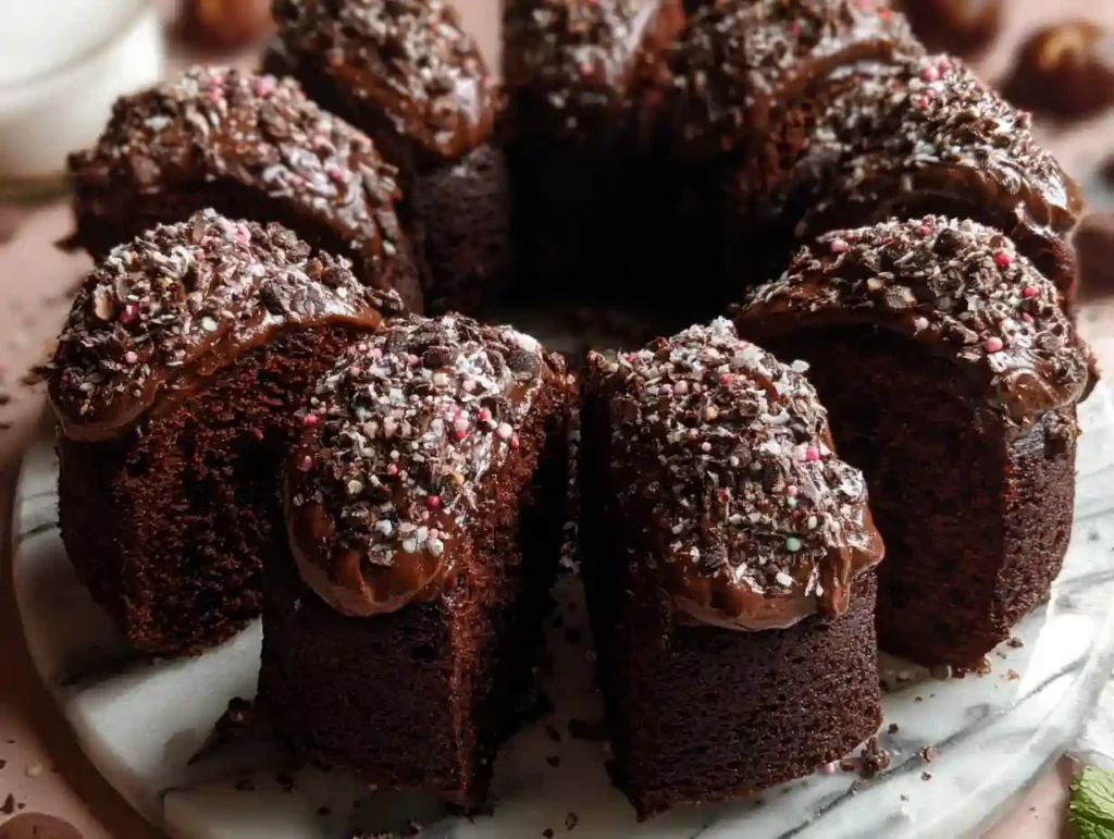 Chocolate Donut Cake