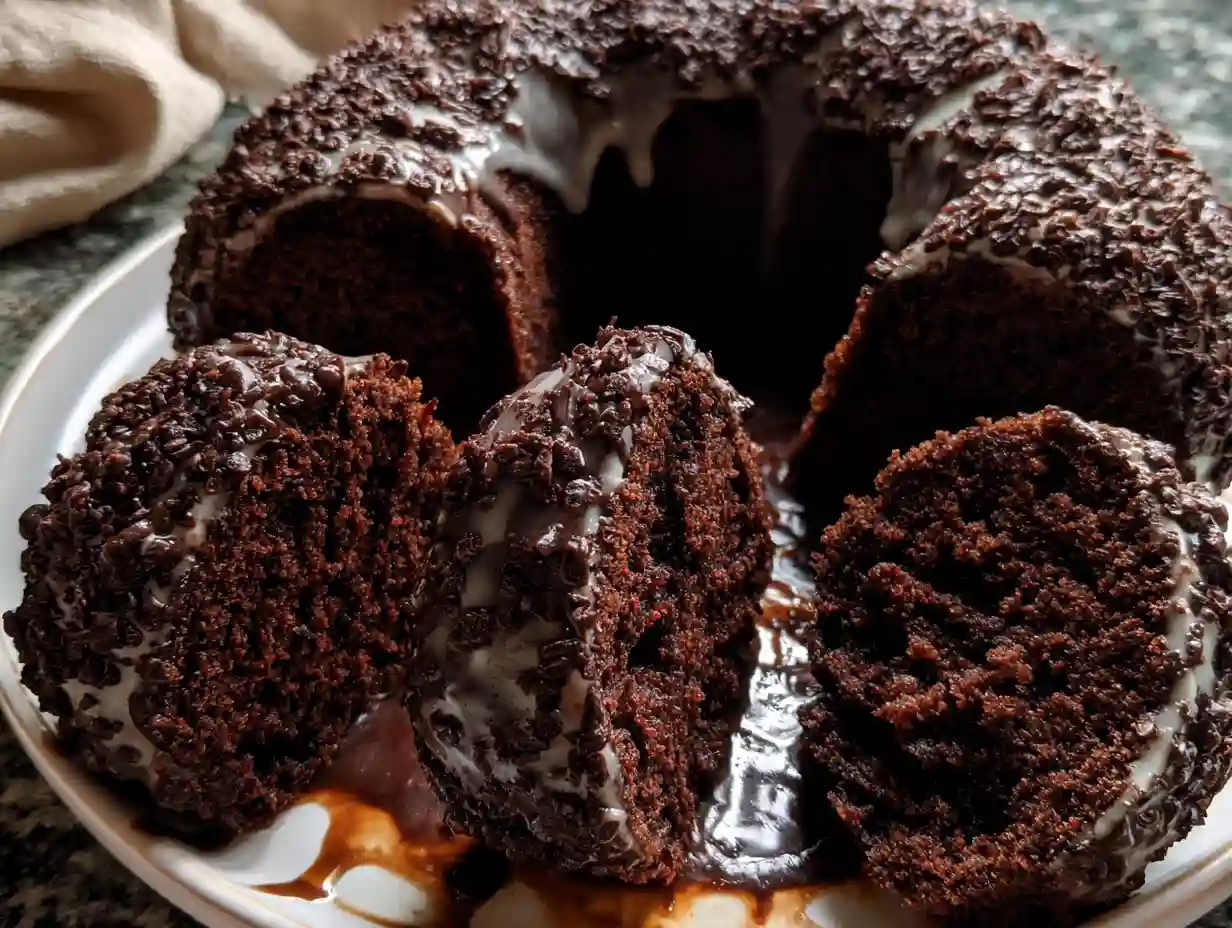 Chocolate Donut Cake