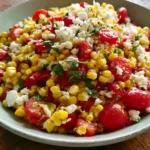 Corn, Tomato, and Feta Salad