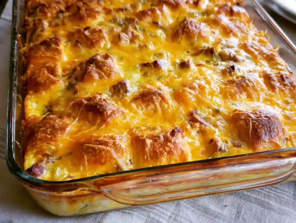 Crescent Roll Breakfast Casserole