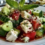 Feta Cucumber Salad