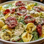 Italian Grinder Tortellini Salad