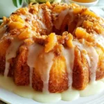 Peach Cobbler Bundt Cake