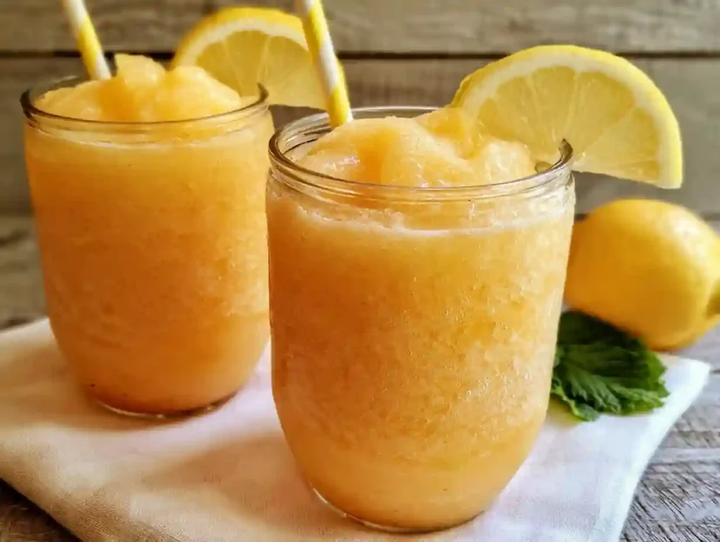 Peach Lemonade Slush Recipe
