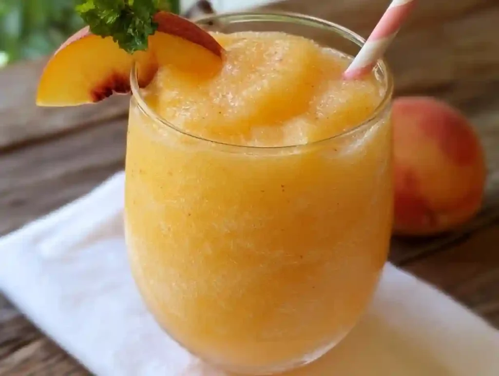 Peach Lemonade Slush Recipe