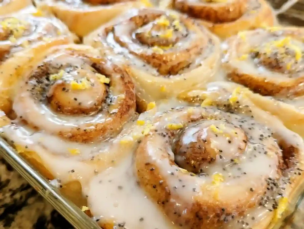Poppy Seed Lemon Rolls