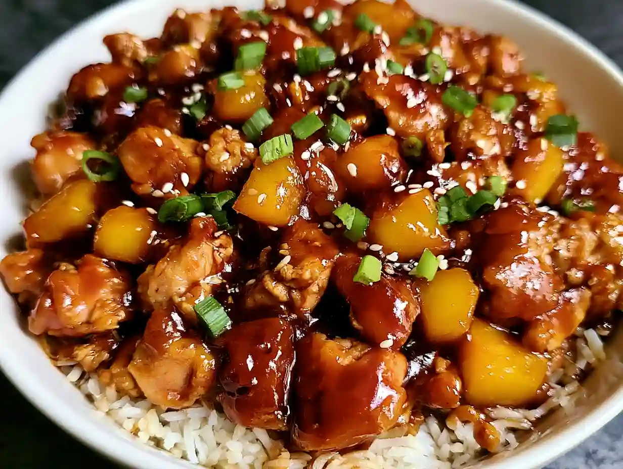 Sweet Hawaiian Crockpot Chicken