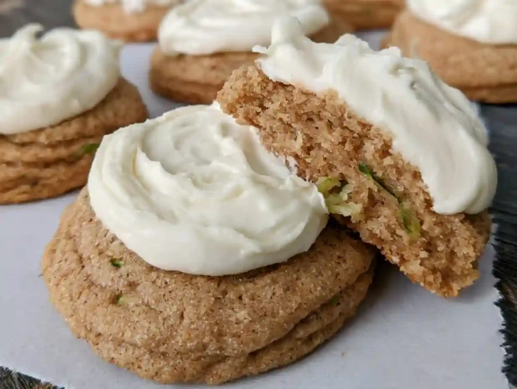 Zucchini Cookies with Cream Cheese Frosting Recipe