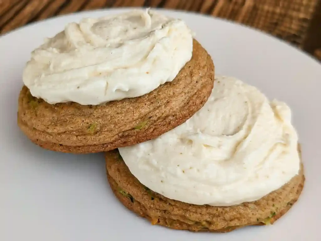 Zucchini Cookies with Cream Cheese Frosting Recipe