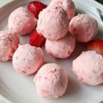 Keto Strawberry Cheesecake Fat Bombs